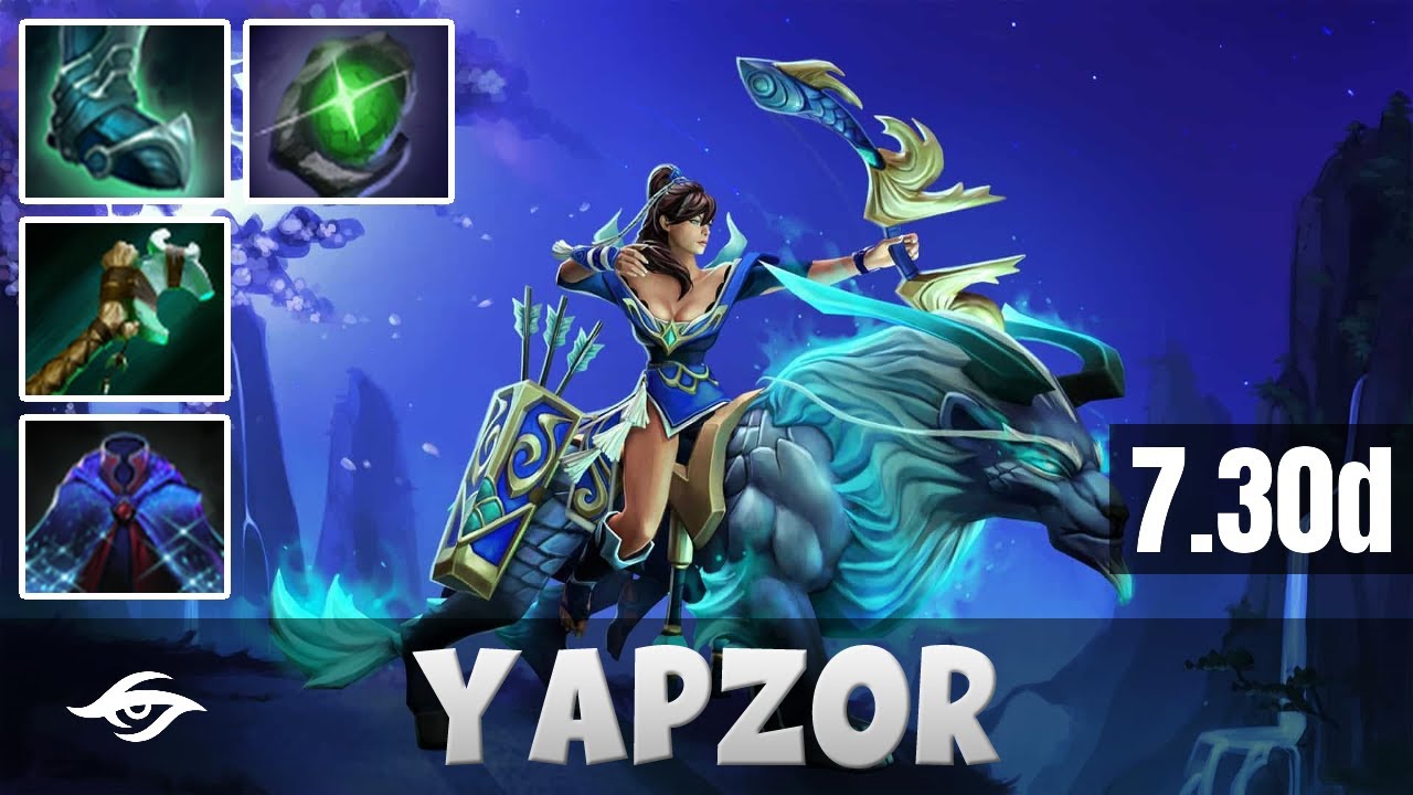 SECRET.YapzOr | Mirana | SECRET vs VG | Dota 2 Pro Gameplay - Patche 7.30d