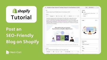 How to Post an SEO-friendly Blog on Shopify in 2025