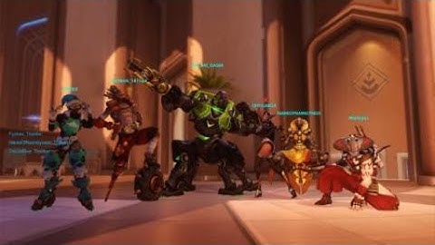 Fyzhex as Lucio: 6/6 CTF Win streak