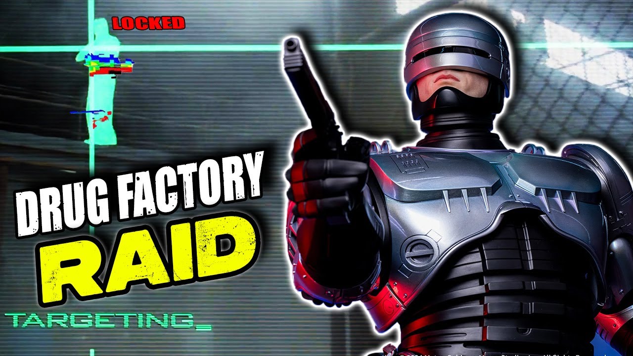 RoboCop (1987) Drug Factory Scene Reaction | Brutal Justice!