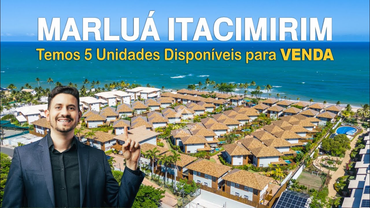 BANGALÔ DE LUXO NA PRAIA DE ITACIMIRIM NA BAHIA | CONHEÇA O MARLUÁ - A PARTIR DE R$ 2.900.000,00| 4K