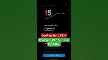 OnePlus Nord CE 4 OxygenOS15 June Update #oneplus #oneplusindia #oneplusnordce4 #nordce4 #oxygenos16