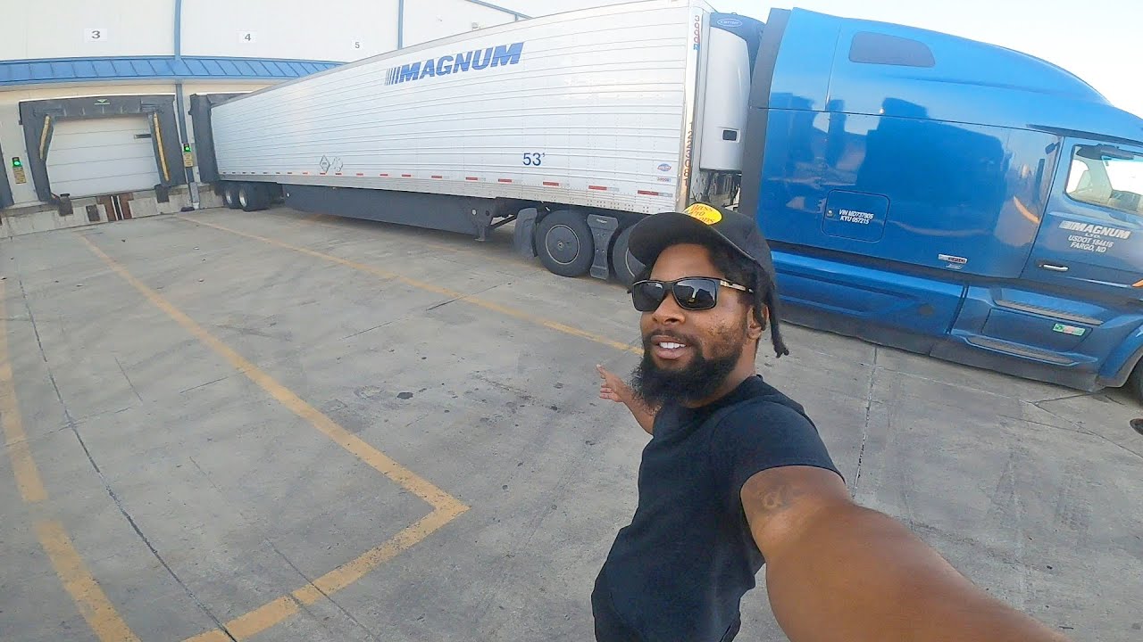 Day In The Life OTR Truck Driver Vlog | 480 Miles Trucking From ...