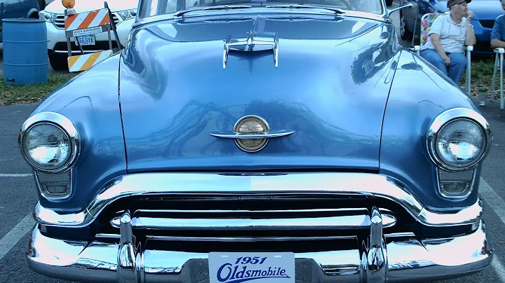 1951 Olds Super 88 Two Door Sedan BluOT032412