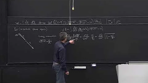 Quantum Field Theory I Lecture 13B: Cross Sections and Decay Rates