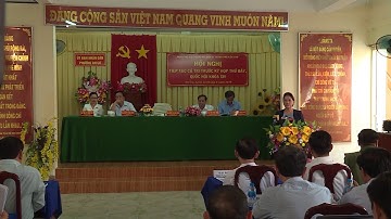 Chủ tịch Quốc hội Nguyễn Thị Kim Ngân tiếp xúc cử tri TP Cần Thơ