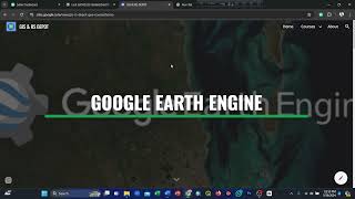 Introduction To Google earth Engine (GEE) Course For Beginner's To Advance Level