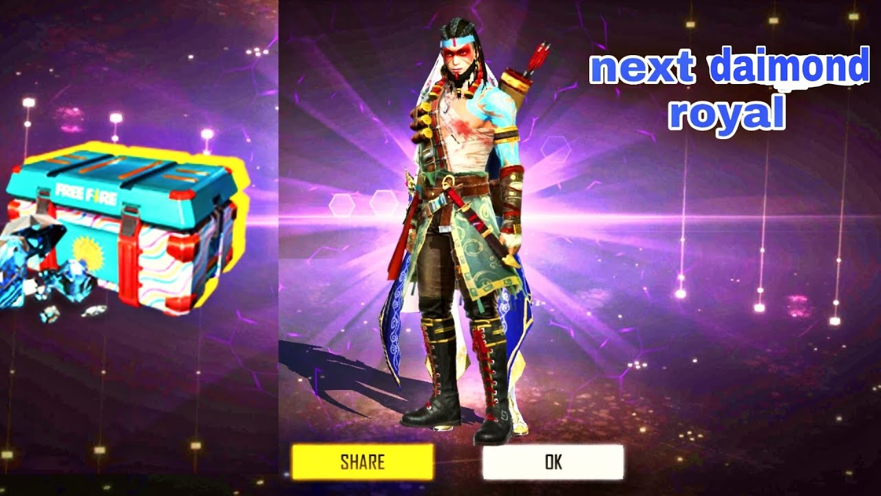 Next daimond royal bundle free fire |fury tribe bundle