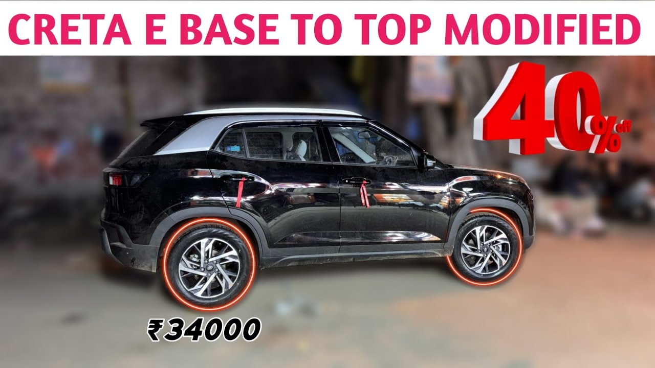 Creta E Modification Creta E To Sx Modification Creta Modified Creta ...