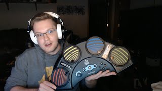 Power Gig AirStrike Drum Kit - La PEGGIORE periferica per giochi ritmici DI TUTTI I TEMPI screenshot 4