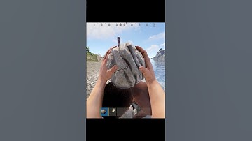 average beach bob interaction  #rust #gaming #shorts