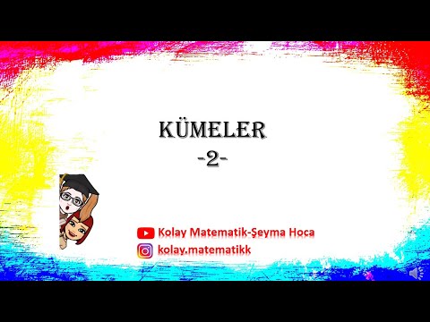 Kümelerde Alt Küme - 2