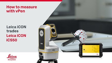 Leica iCON trades - How to measure with vPen