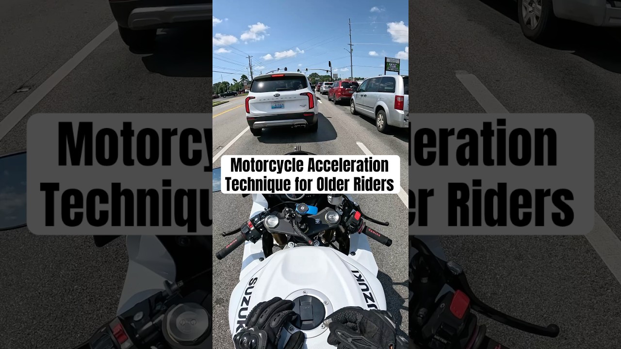 Motorcycle Acceleration Technique for Older Riders