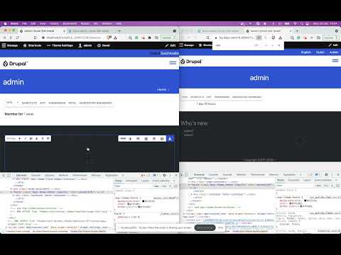 Adding an item links block to DXPR Theme footer in QA Demo