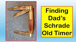 Preserving Dad's Schrade Old Timer 34OT Stockman