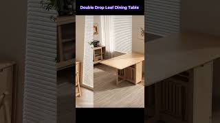 Double Drop Leaf Dining Table