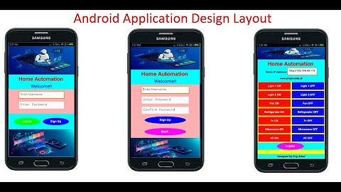 Home Automation Using Android Application.