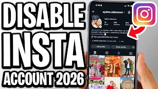 How To Disable Instagram Account 2026 - Full Guide