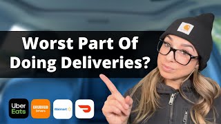 Worst Part Of Doing Deliveries? | DoorDash, Uber Eats, Grubhub, Spark Driver Ride Along