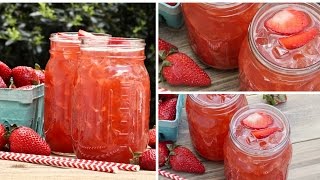 Homemade Strawberry Lemonade :: Kimi