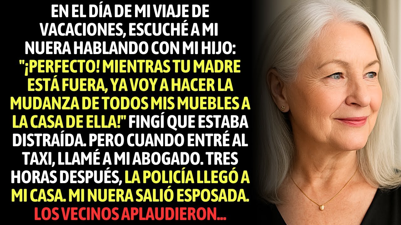Mi Nuera Se Mudó Secretamente A Mi Casa El Día De Mi Viaje, Pero Yo La Escuché Revelar Que...