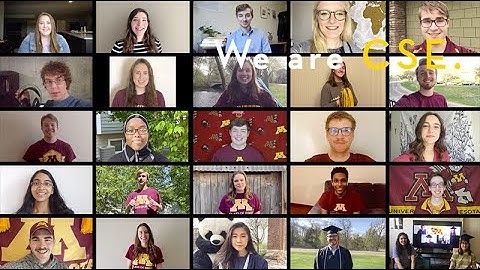 We Are CSE: Class of 2020 graduates