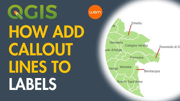 QGIS - How add callout lines to labels