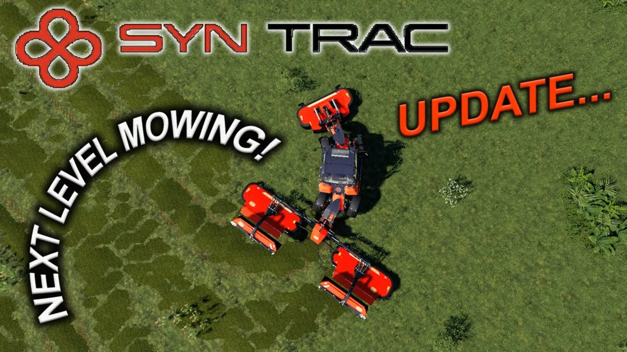 Обновление SYN TRAC / Косить траву нового уровня / Farming Simulator 19 PS4 FS19 (Обзор).