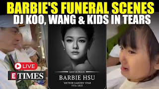 LIVE: Barbie Hsu's Funeral: DJ Koo, Ex-Husband Wang & Family Break Down Amid Sister's Tribute - YouTube