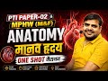 PTI PAPER-02 & MPHW (m&f) 2026 | मानव हृदय (Human Heart) | Anatomy class for Mphw exam