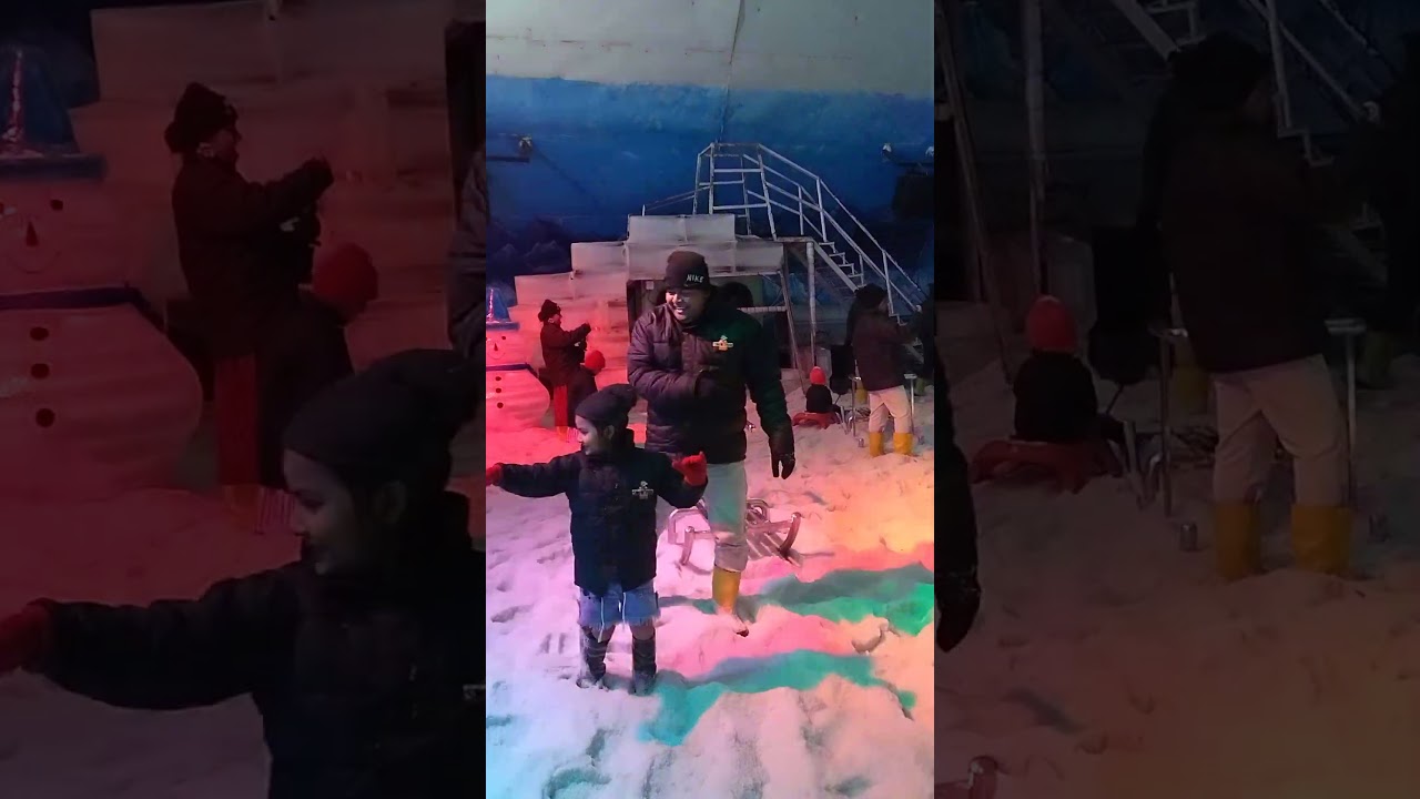 desi boys song  voice dance floor in Goa snow World
