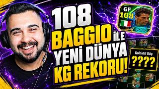 108 BAGGIO ile Yeni Dünya Kolektif Güç Rekorunu Kırdım! 33?? 🔥 eFootball Mobile 2026 screenshot 1