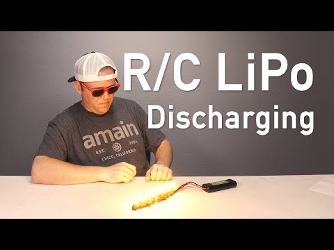 How To Discharge Your R/C LiPo Batteries - Fast!