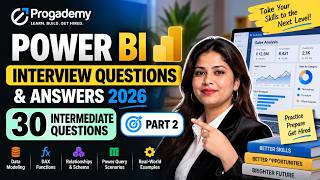 Intermediate Power BI Interview Questions & Answers | Part 2