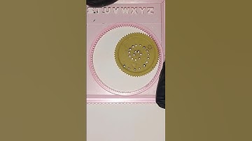 drawing spirograph art with red and yellow colors #shorts #art #asmr