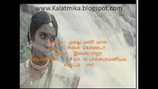 Muthu Mani Maala Tamil Karaoke For Male Singers chords