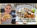 What I Eat In A Day KETO | KETO BASICS | WEIGHT LOSS