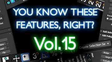 Known Unknown Depths Of 3ds MAX - Vol.15 | 3ds Max