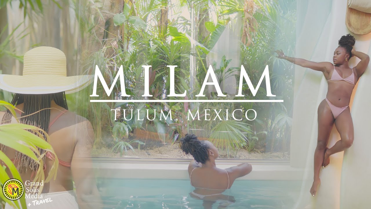 (4K) Inside MILAM Hotel | Tulum, Mexico | Best New Luxury Hotel in Riviera Maya | Indoor Room Pool
