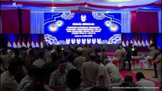 LIVE: Halal Bihalal Presiden RI Bersama Purnawirawan TNI AD dan Keluarga Besar TNI-POLRI, 6 Mei 2025