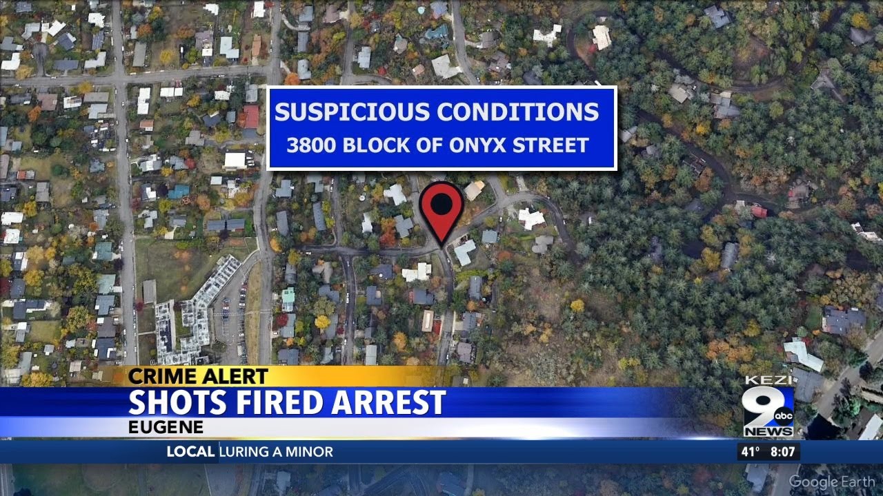 Eugene man arrested for firing multiple gunshots inside own home - YouTube