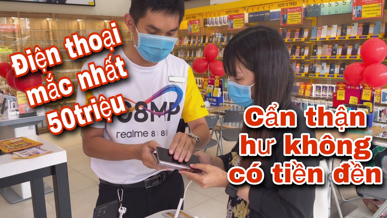 THÔN NỮ VÀO THẾ GIỚI DI ĐỘNG MUA ĐIỆN THOẠI MỚI SAU... - youtube