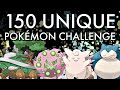 150 UNIQUE POKEMON CHALLENGE PART 1 | GO BATTLE LEAGUE