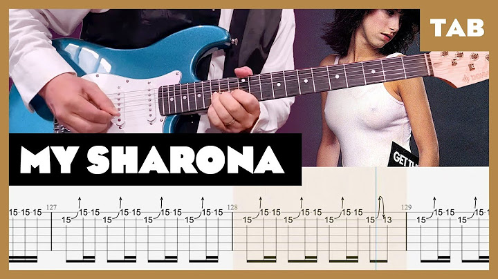 My Sharona Guitar version - Guitar performance video thumbnail