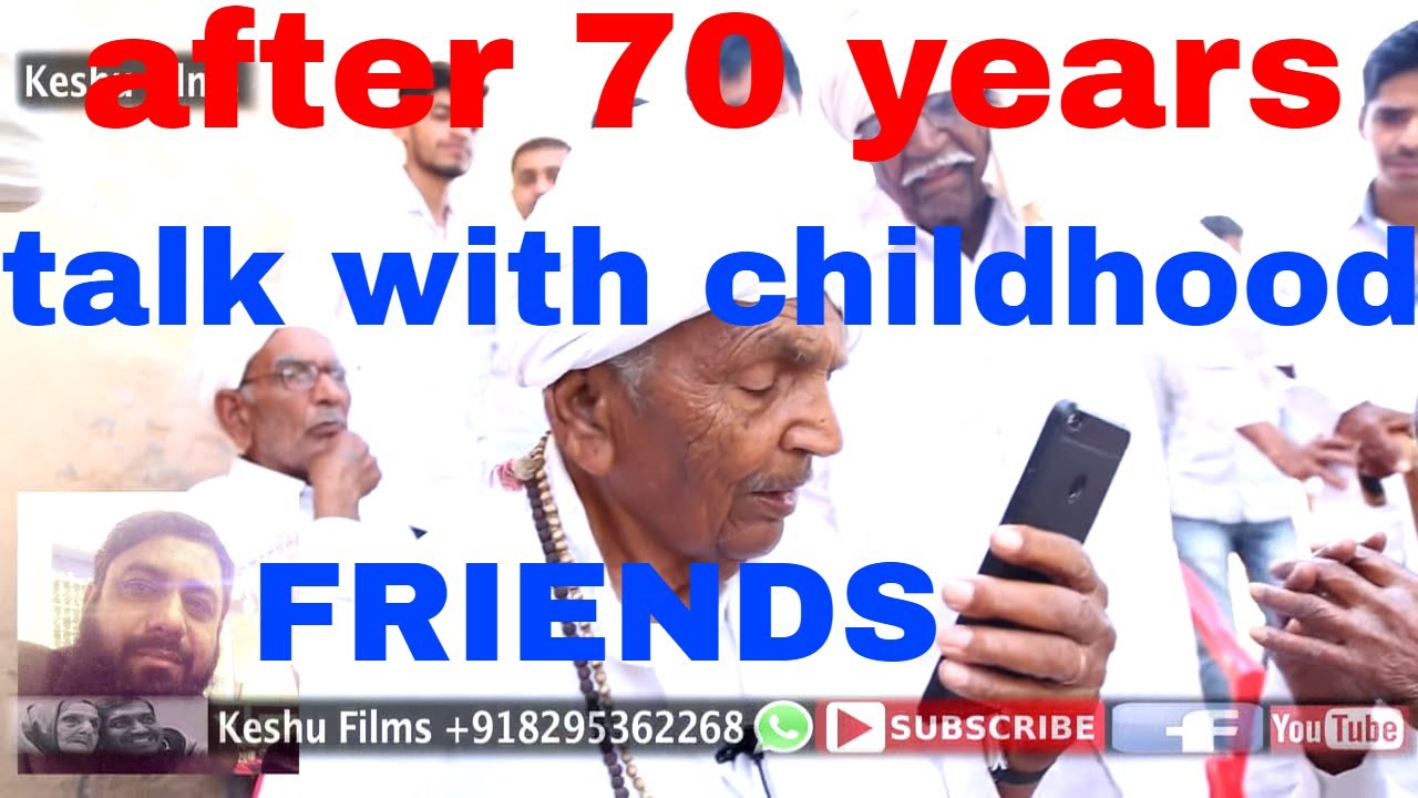 Two families talking to each other after 70 years of partition, across border.