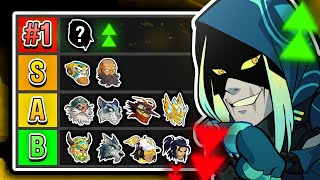 THE ENTIRE BRAWLHALLA TIER LIST | All Weapons and Legends