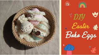 DIY Easter Boho Eggs #2