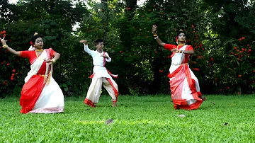 আগমনী  - Agomoni Gaan | শিশিরে শিশিরে শারদ আকাশে ভোরের আগমনী | মহালয়ার গান