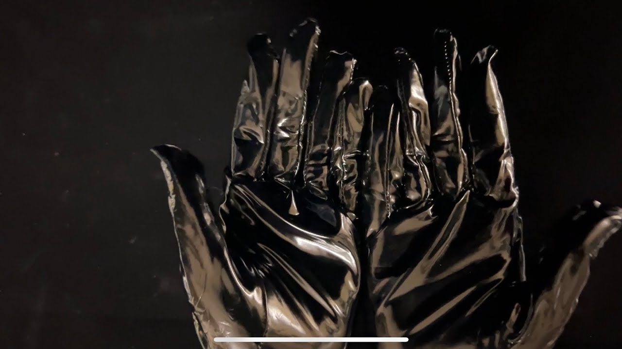 ASMR GLOVES GALORE (vinyl or PVC, satin, mesh & leather) TINGLY Sounds - Hand movements - NoTalking